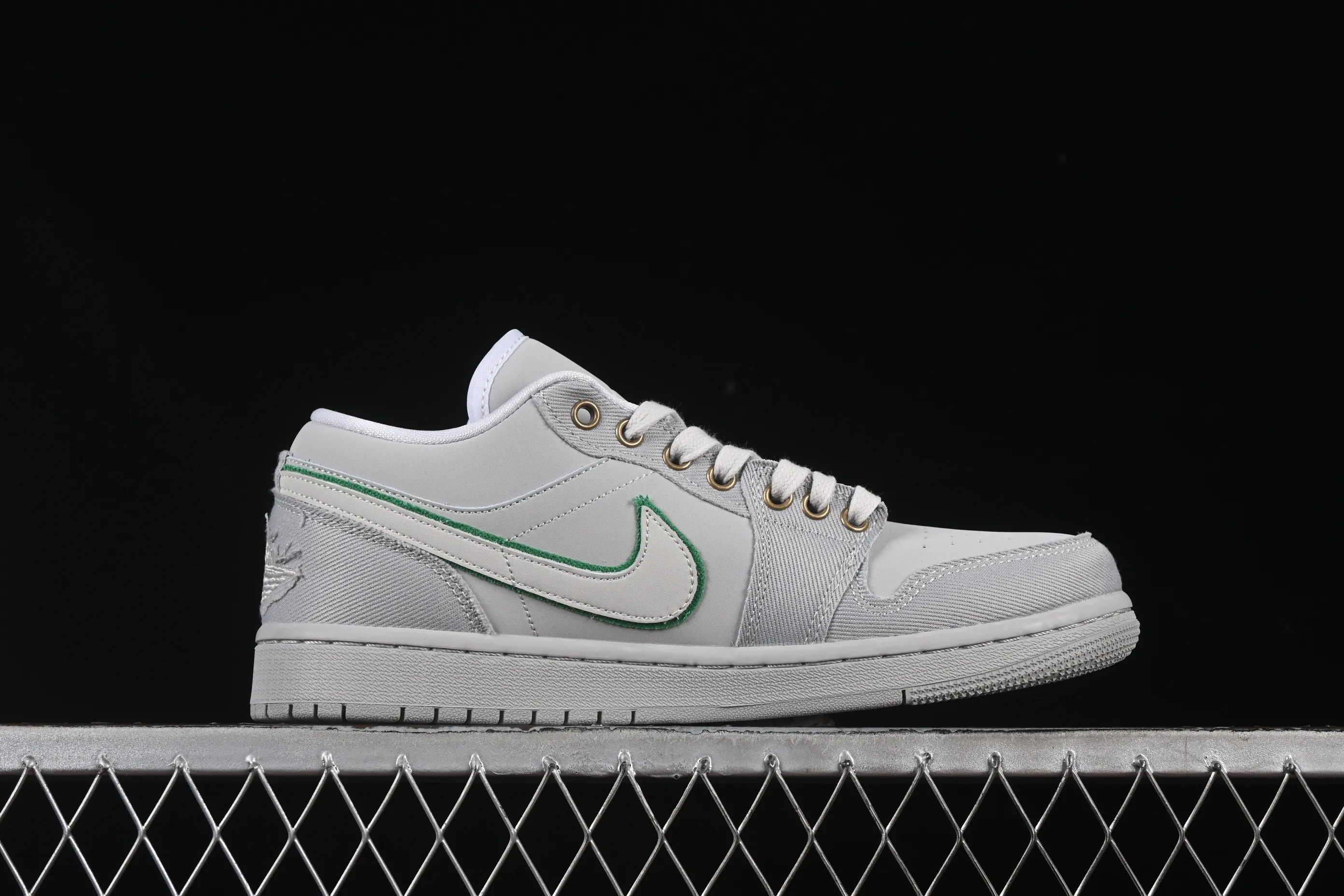 All categories Air Jordan Jordan series basketball shoes Air Jordan 1 Low Air Jordan 1 Low "Dongdan" AJ1 Joe 1 weaving gray low-top cultural casual sneakers IH3369-077